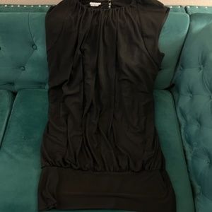London Times Women's Black Bubble Dress